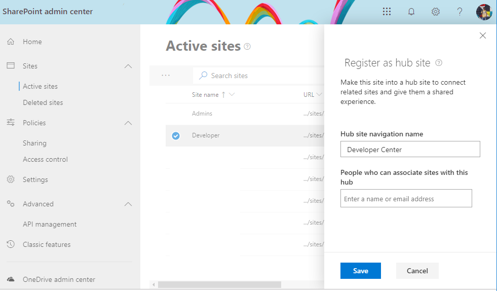 What Is Hub Site And How To Manage It From Admin Center